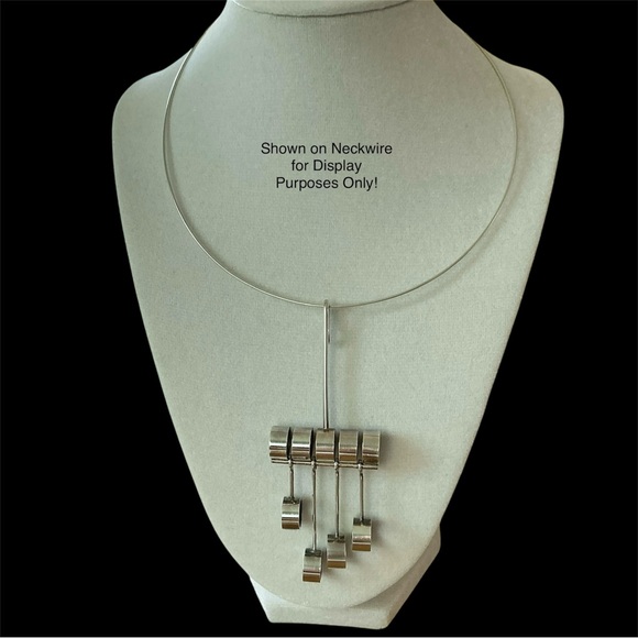 Arne Johansen Kinetic Mid Century Modern Unisex Pendant - Stamped AJ 925S